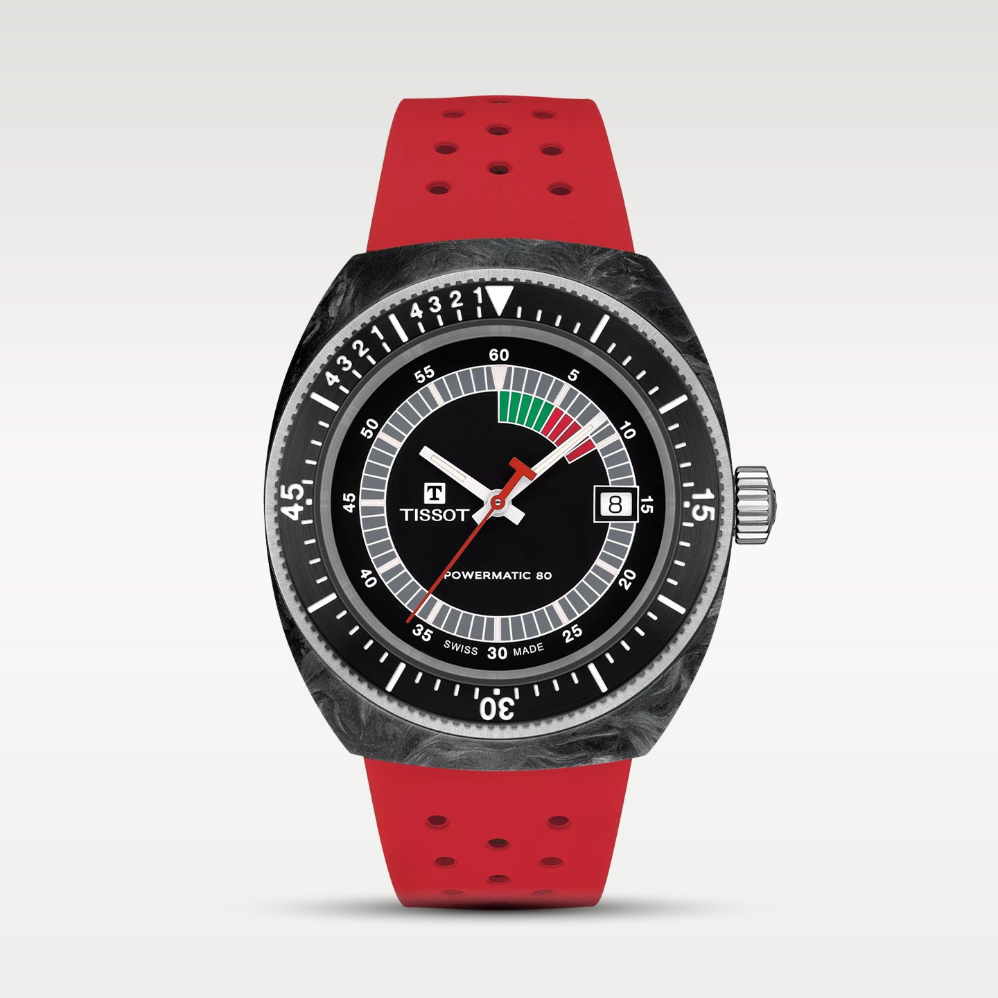 Sideral S Powermatic T1454079705702 Red Tissot Watch | Noah's Fine Watches Dallas