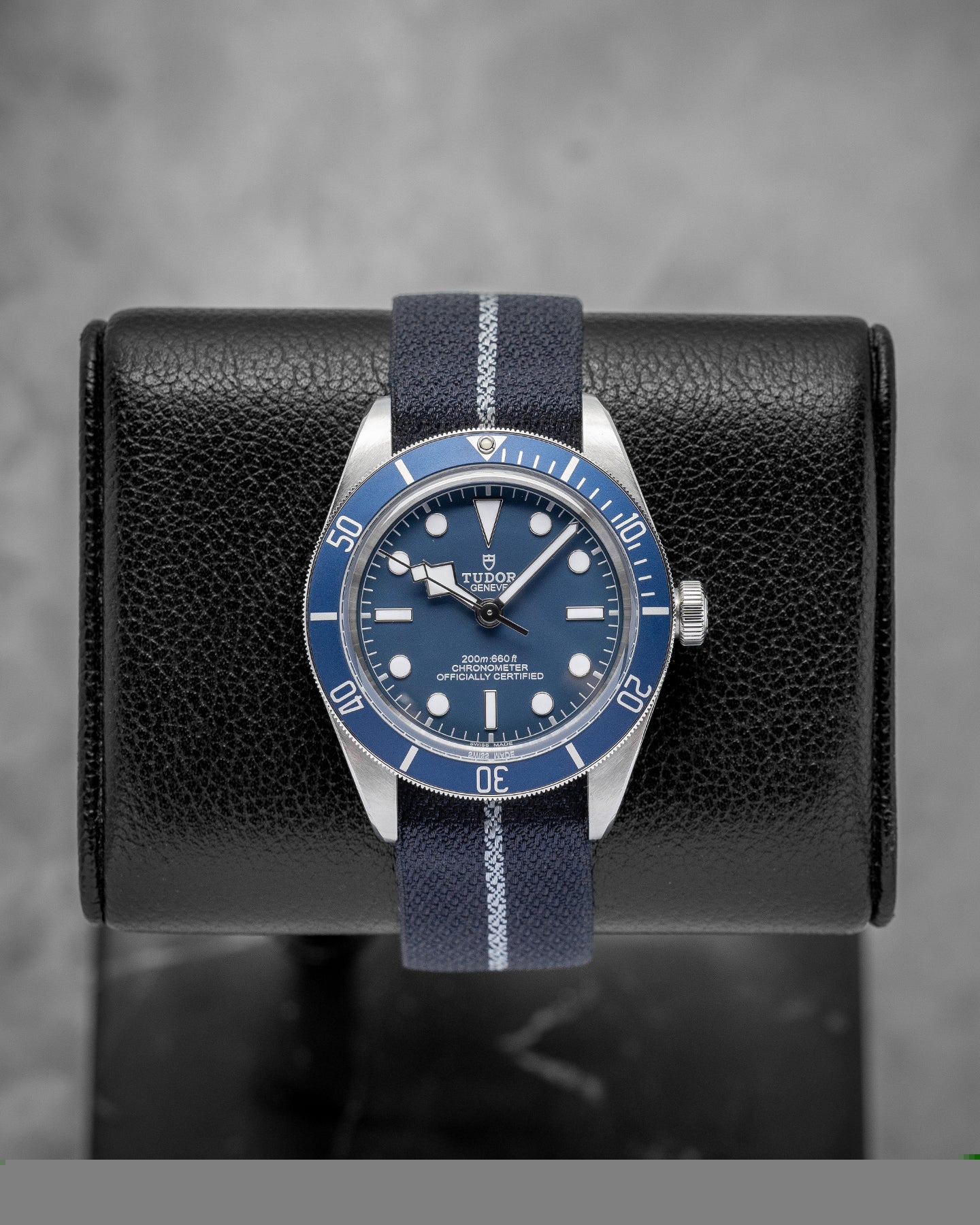 2022 Steel Tudor Black Bay F8 79030B Blue Watch | Noah's Fine Watches and Jewelry Dallas