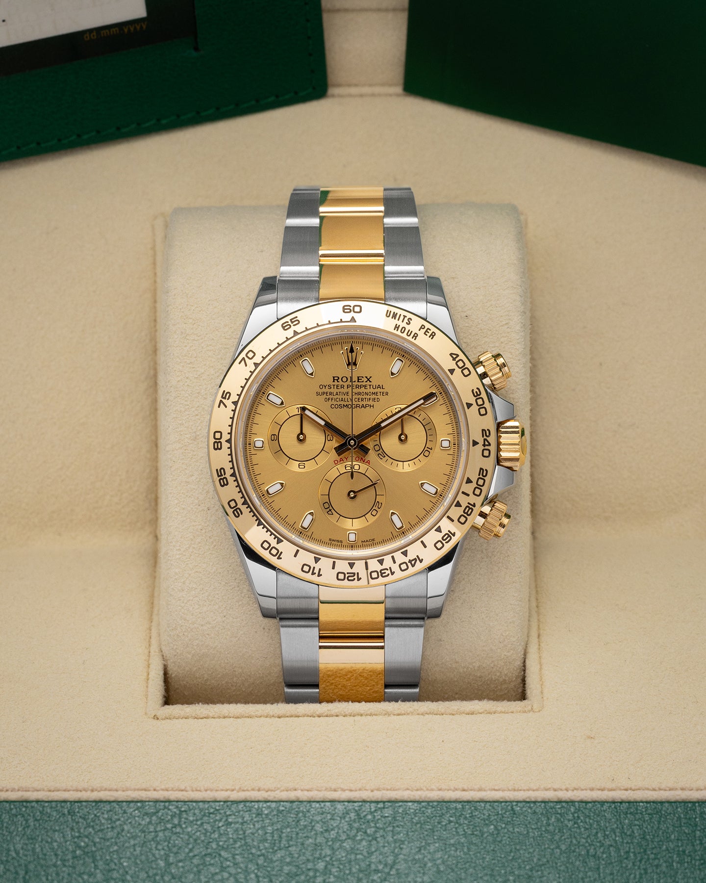 Two Tone Rolex Daytona Champagne 116503 – Noah's Fine Watches