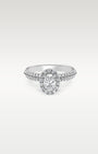 10k White Gold Oval Diamond Engagement Ring | Noah’s Fine Jewelry and Watches Dallas