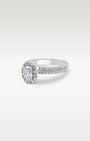 10k White Gold Oval Diamond Engagement Ring | Noah’s Fine Jewelry and Watches Dallas