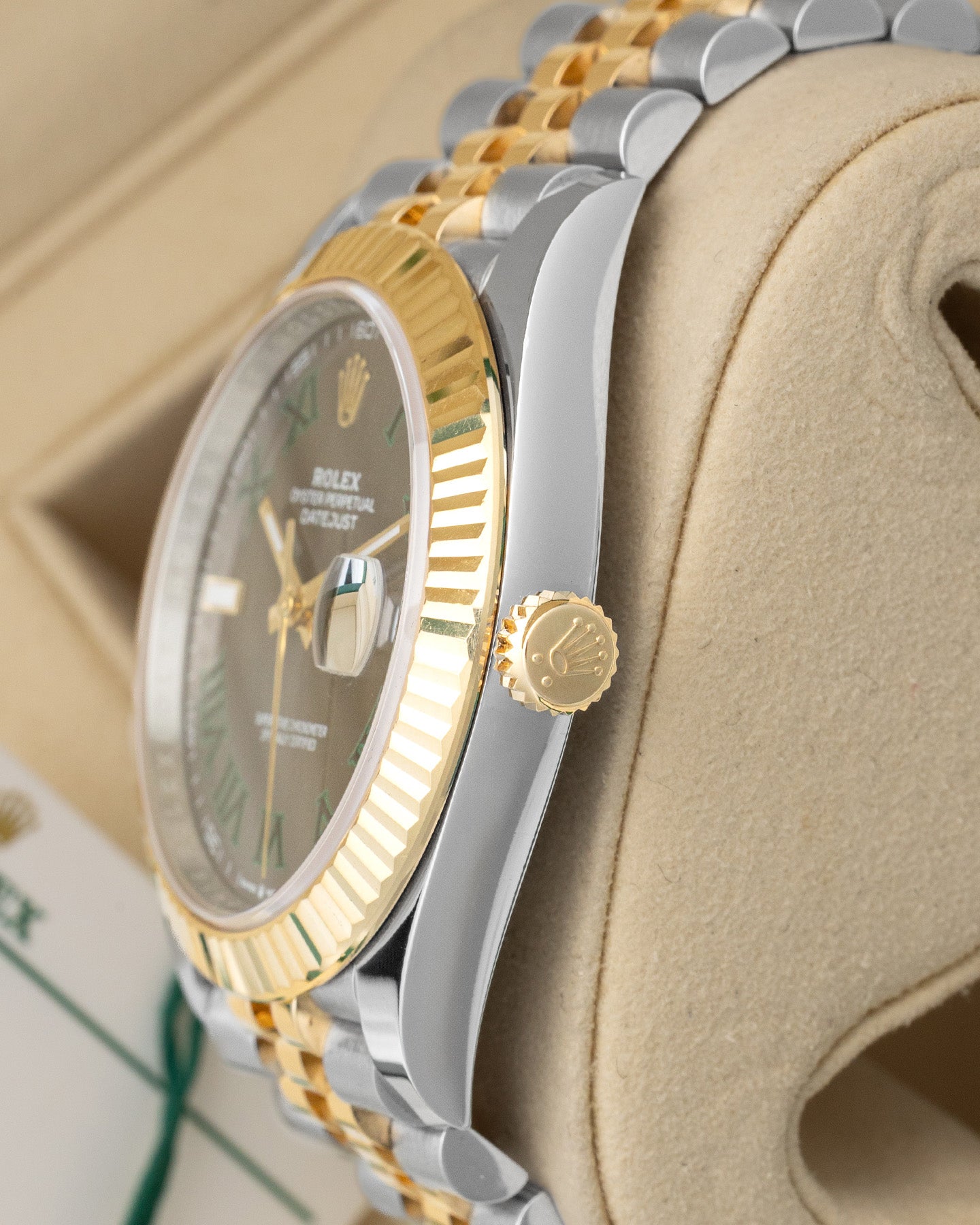 Wimbledon Rolex Datejust 126333 | Noah's Fine Watches Dallas, Texas