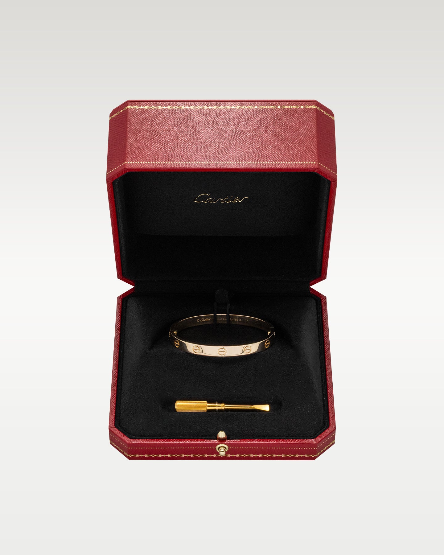 18k Yellow Gold Cartier Love Bracelet 18CM | Noah's Fine Jewelry DFW, Texas