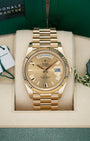 Yellow Gold Rolex Day-Date 228238 at Noah's Fine Watches & Jewelry in Frisco, Texas
