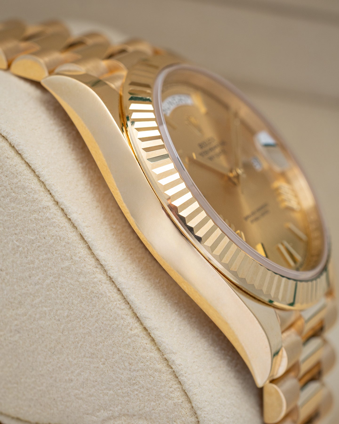 Yellow Gold Rolex Day-Date 228238 at Noah's Fine Watches & Jewelry in Frisco, Texas