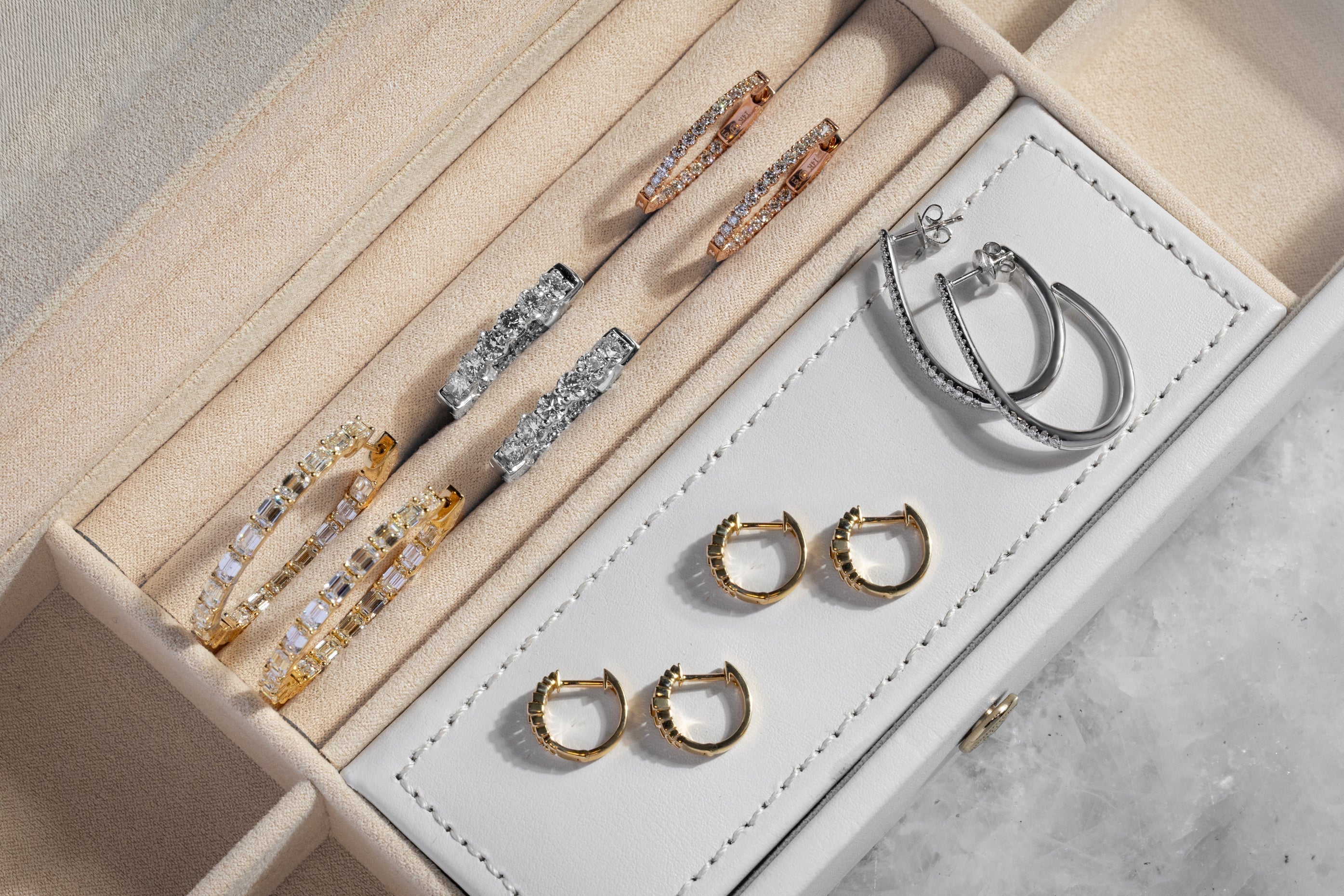 Diamond Hoop Earrings: The Ones That Stay in Rotation | Noah's Fine Jewelry & Watches Dallas