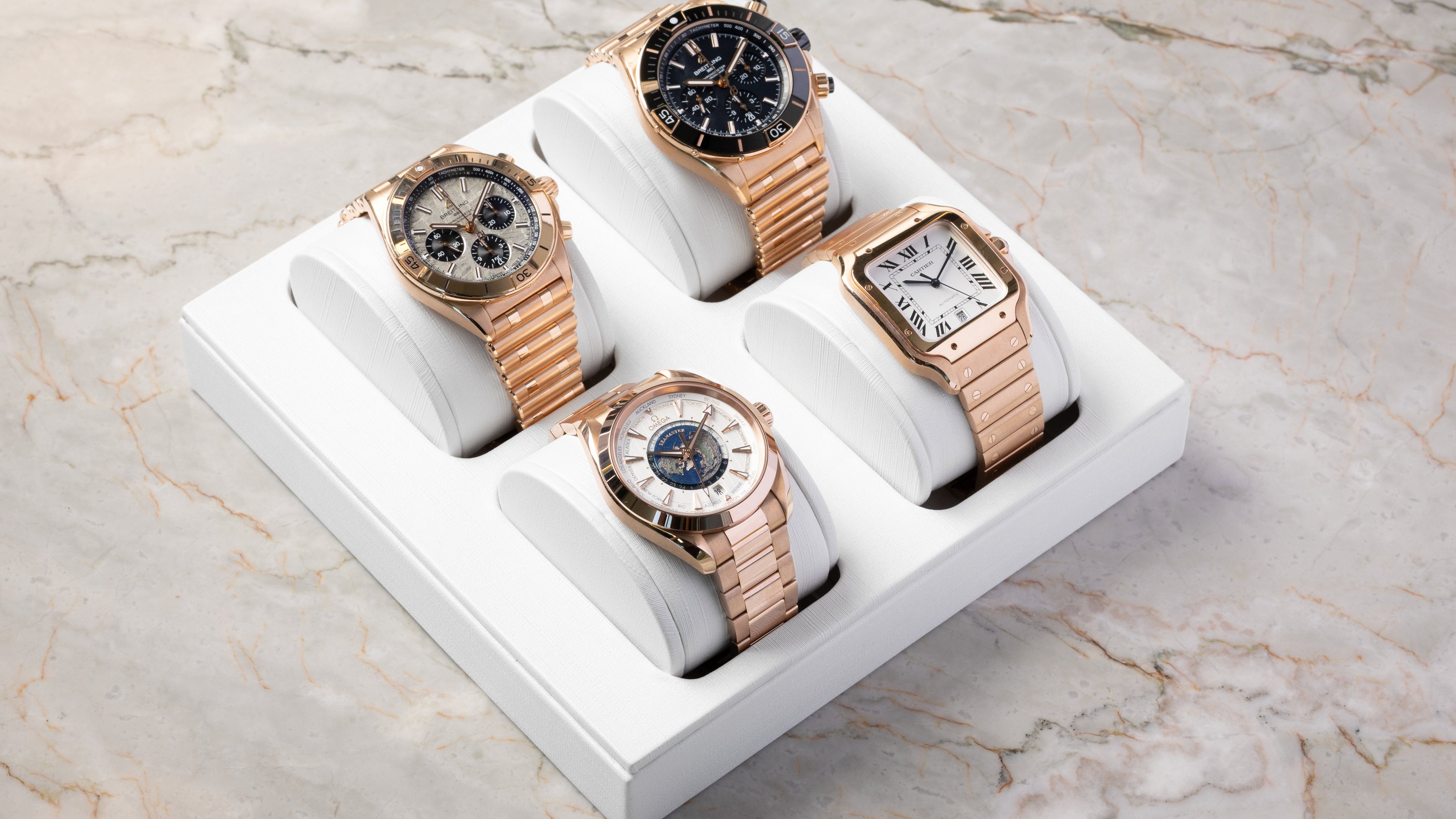 Rose gold watches at Noah's Fine Watches & Jewelry