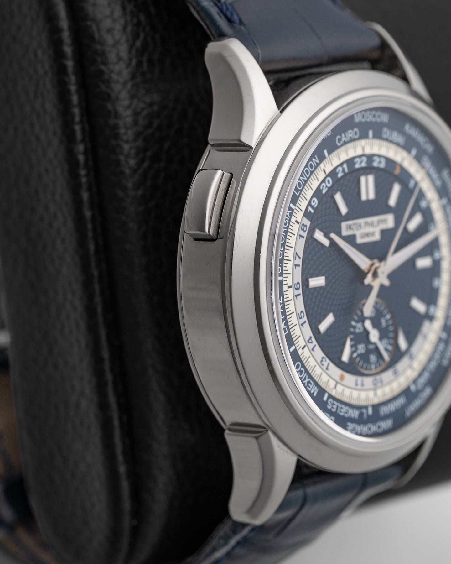 Patek Philippe World Time Chronograph 5930G-010 | Noah's Fine Watches Dallas, Texas