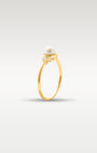 14k Yellow Gold Freshwater Pearl Diamond Ring | Noah's Fine Jewelry Dallas, Texas