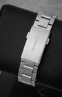 TAG Heuer stainless steel watch bracelet and folding deployment clasp with extension system