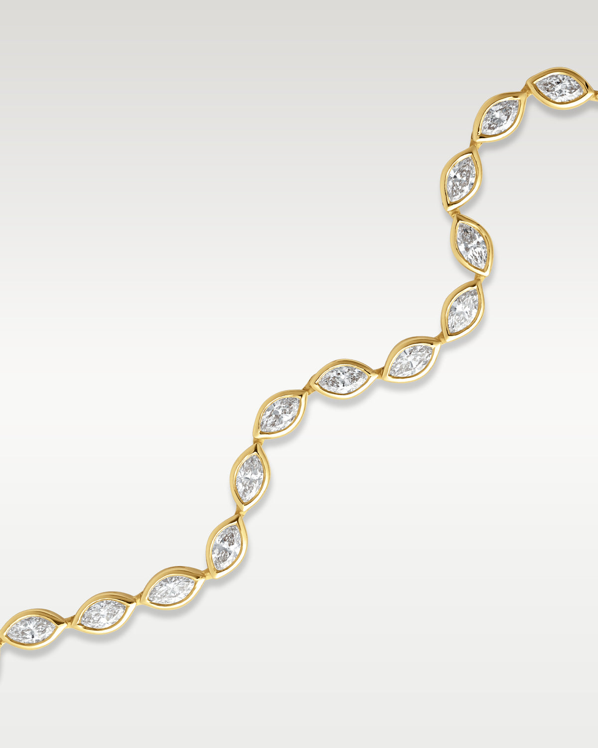 Yellow Gold 9CT Diamond Tennis Necklace at Noah's Fine Watches & Jewelry