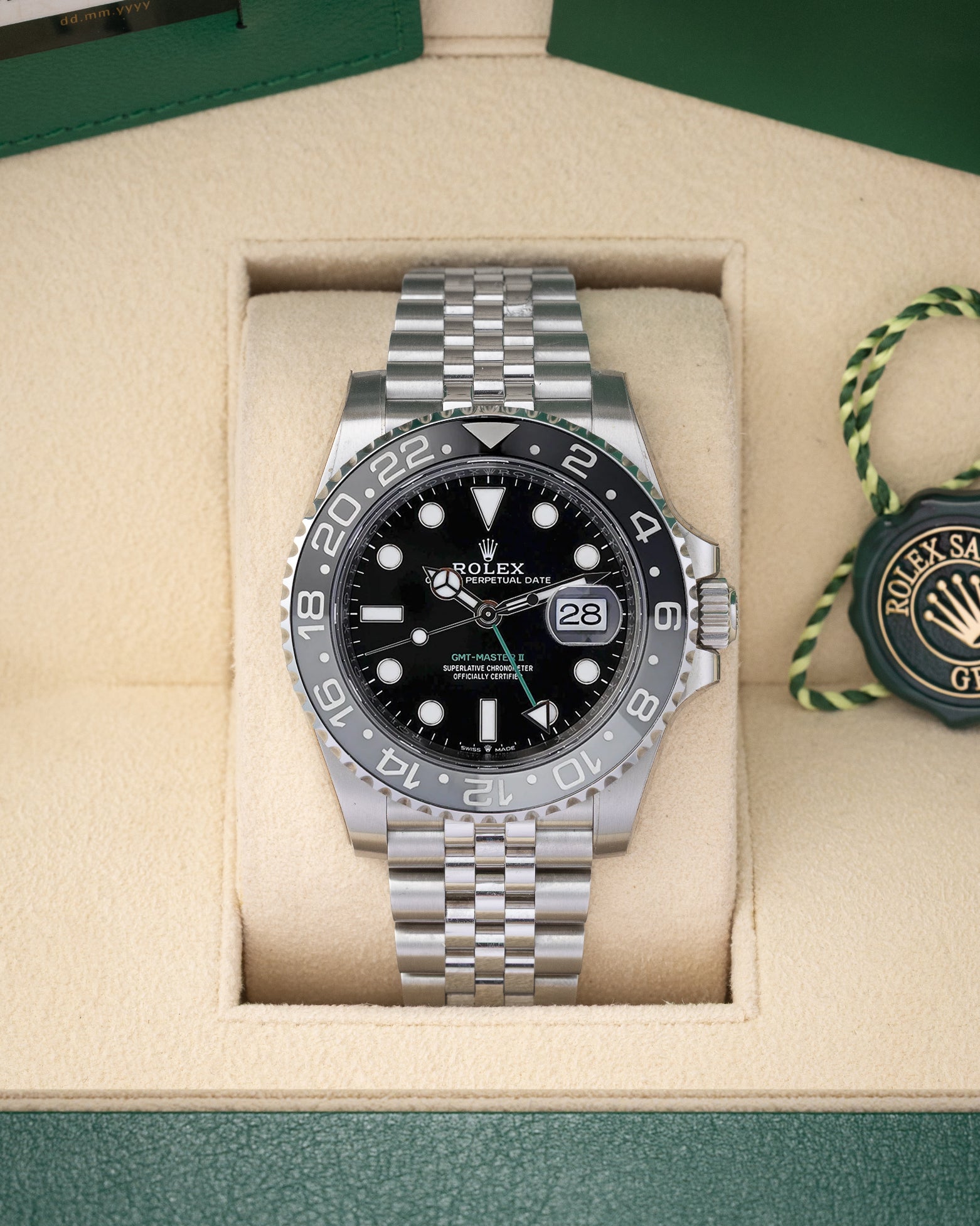 Rolex GMT-Master II 126710GRNR at Noah's Fine Watches & Jewelry