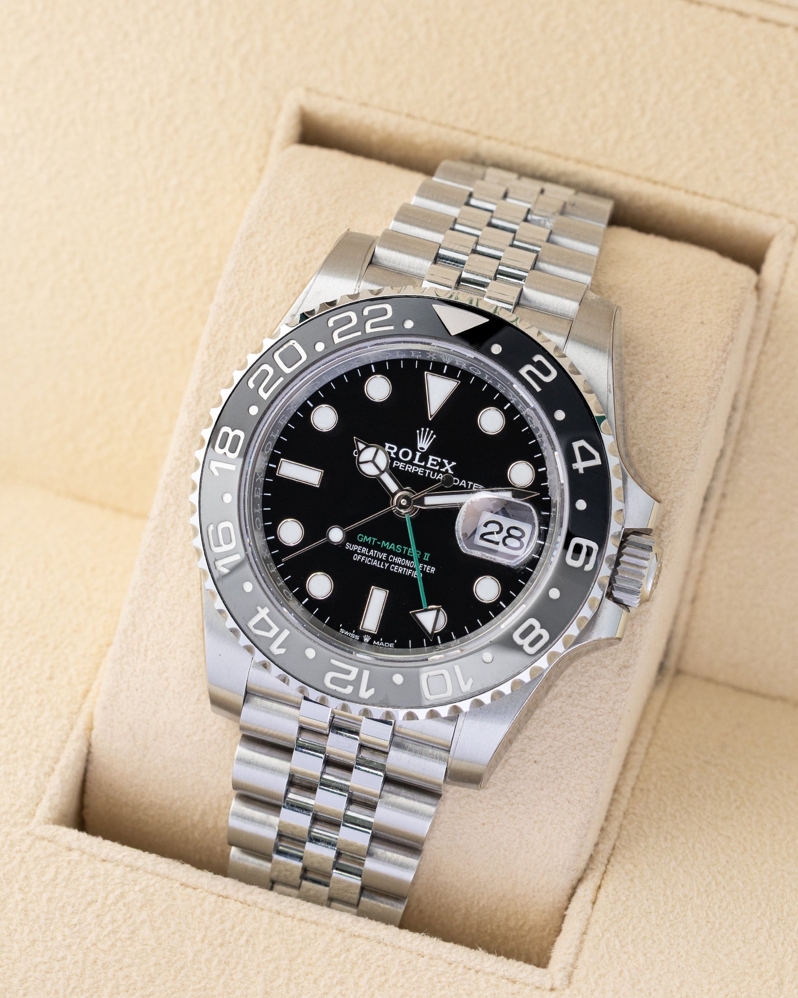 Rolex GMT-Master II 126710GRNR at Noah's Fine Watches & Jewelry