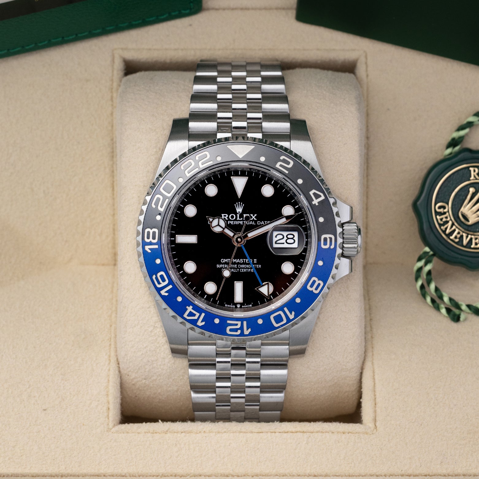 Rolex GMT-Master II 126710BLNR at Noah's Fine Watches & Jewelry