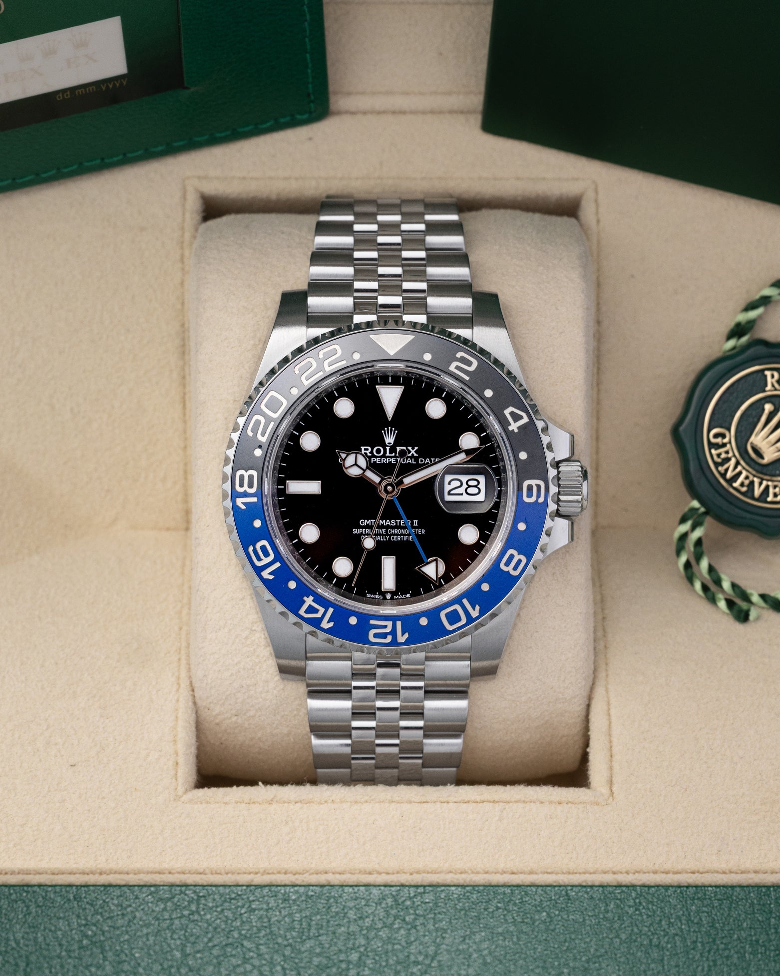 Rolex GMT-Master II 126710BLNR at Noah's Fine Watches & Jewelry