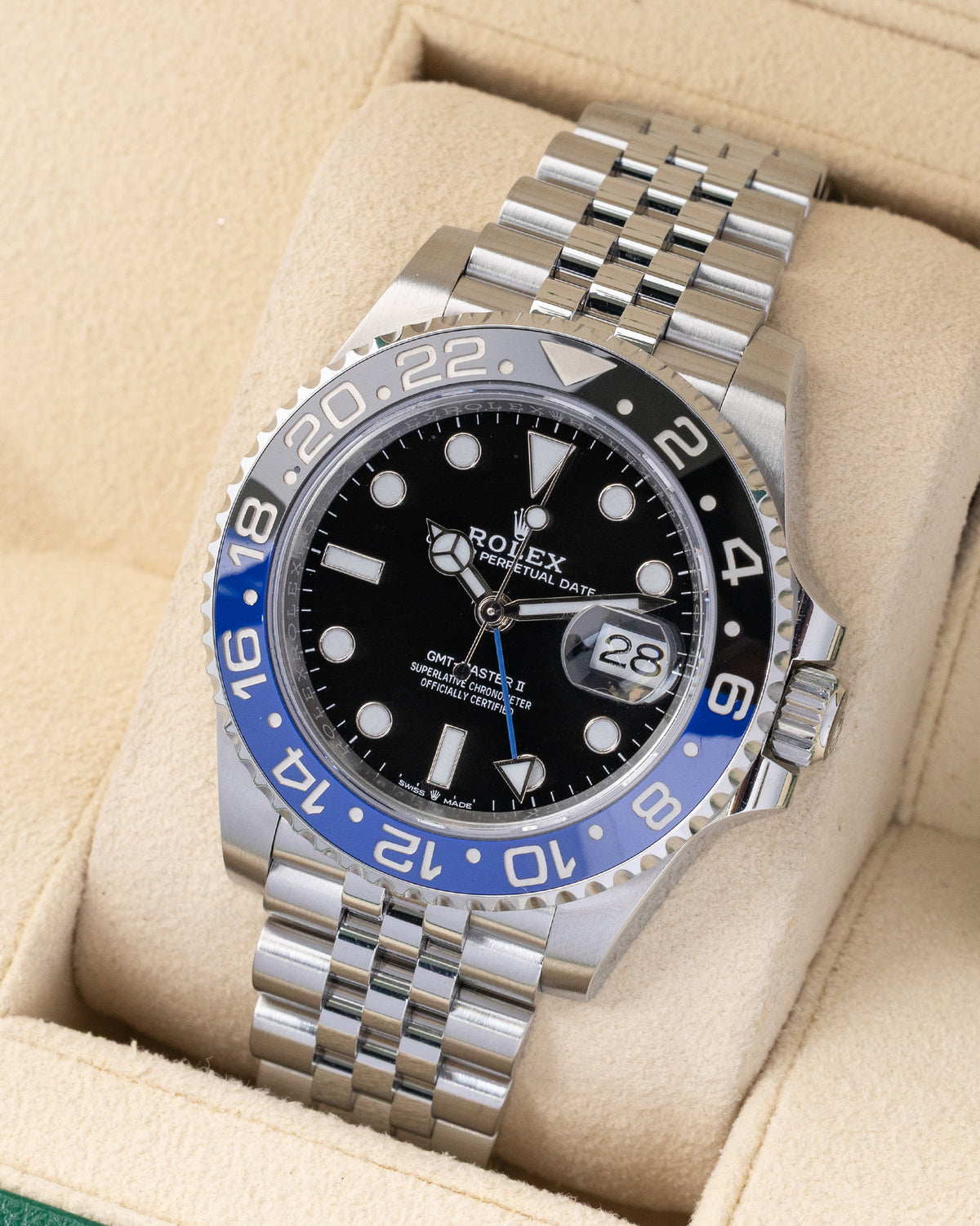 Rolex GMT-Master II 126710BLNR at Noah's Fine Watches & Jewelry