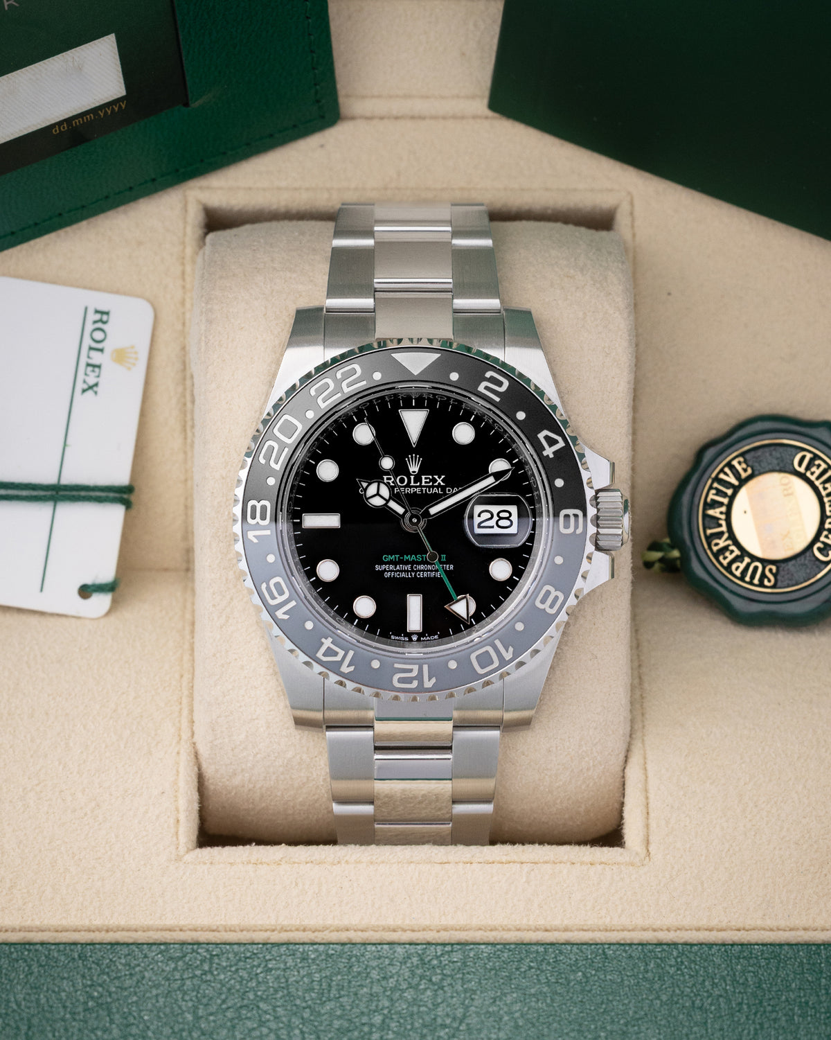 Rolex GMT-Master II 126710GRNR at Noah's Fine Watches & Jewelry