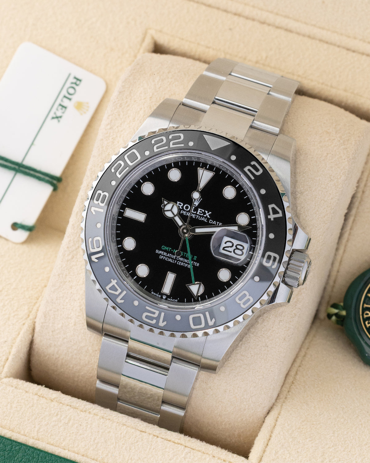 Rolex GMT-Master II 126710GRNR at Noah's Fine Watches & Jewelry