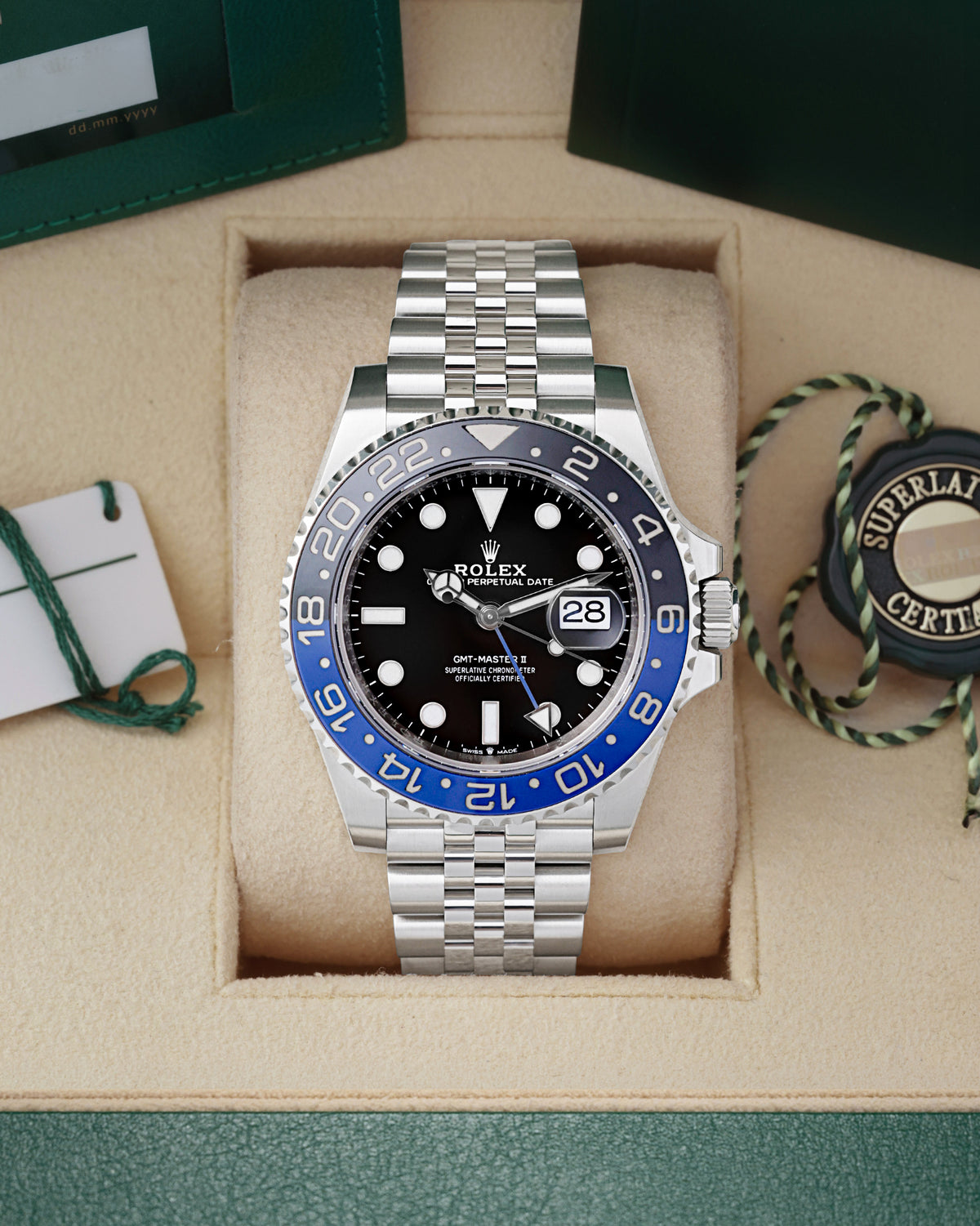 Rolex GMT-Master II 126710BLNR at Noah's Fine Watches & Jewelry
