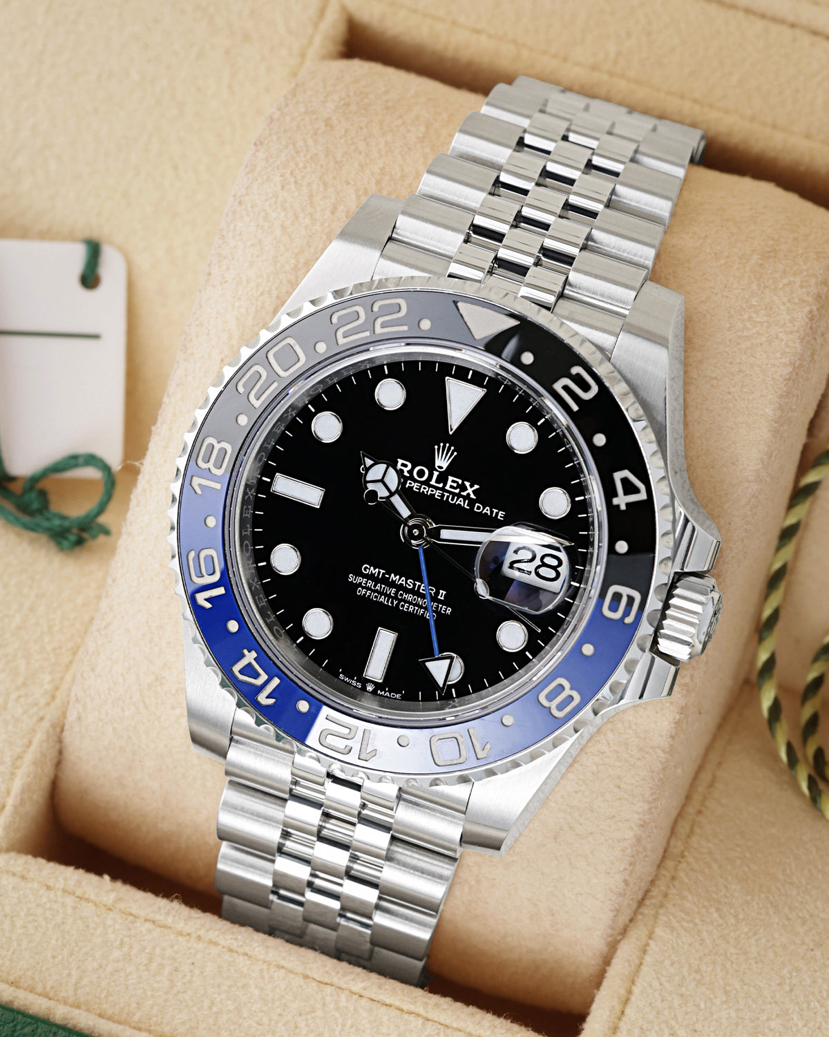 Rolex GMT-Master II 126710BLNR at Noah's Fine Watches & Jewelry