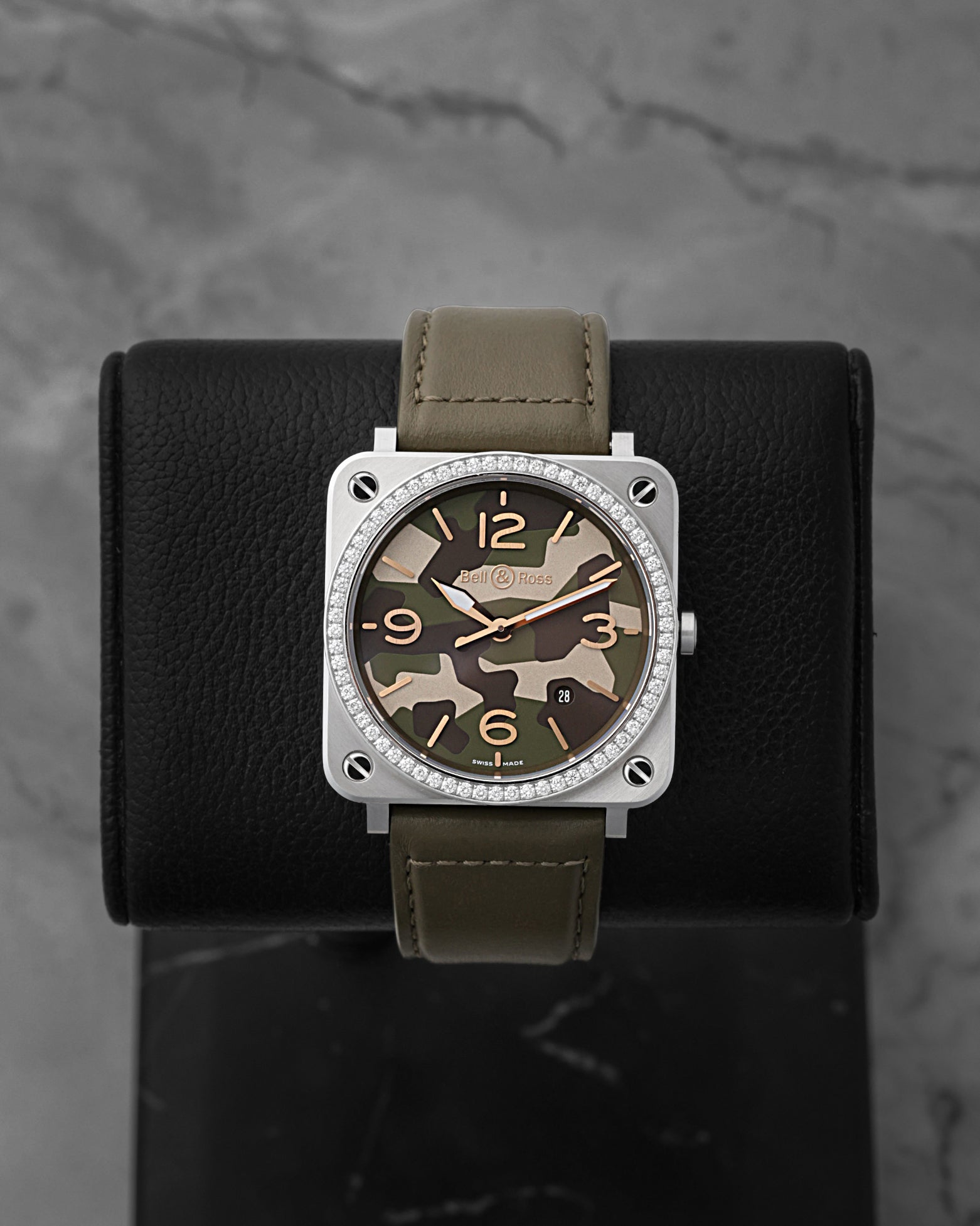 Bell & Ross BR S Camouflage Diamonds | Noah's Fine Watches & Jewelry
