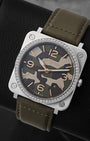 Bell & Ross BR S Camouflage Diamonds | Noah's Fine Watches & Jewelry