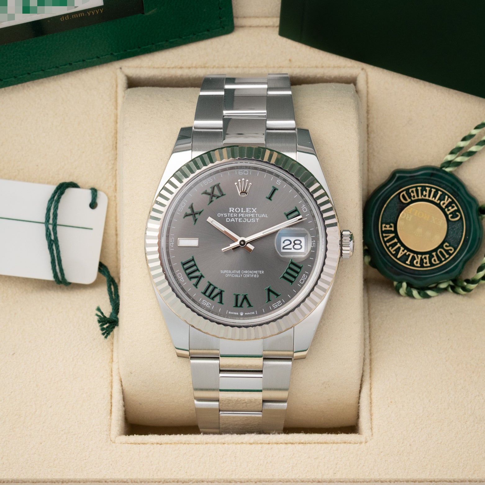 Rolex Wimbledon Datejust 126334 | Noah's Fine Watches & Jewelry