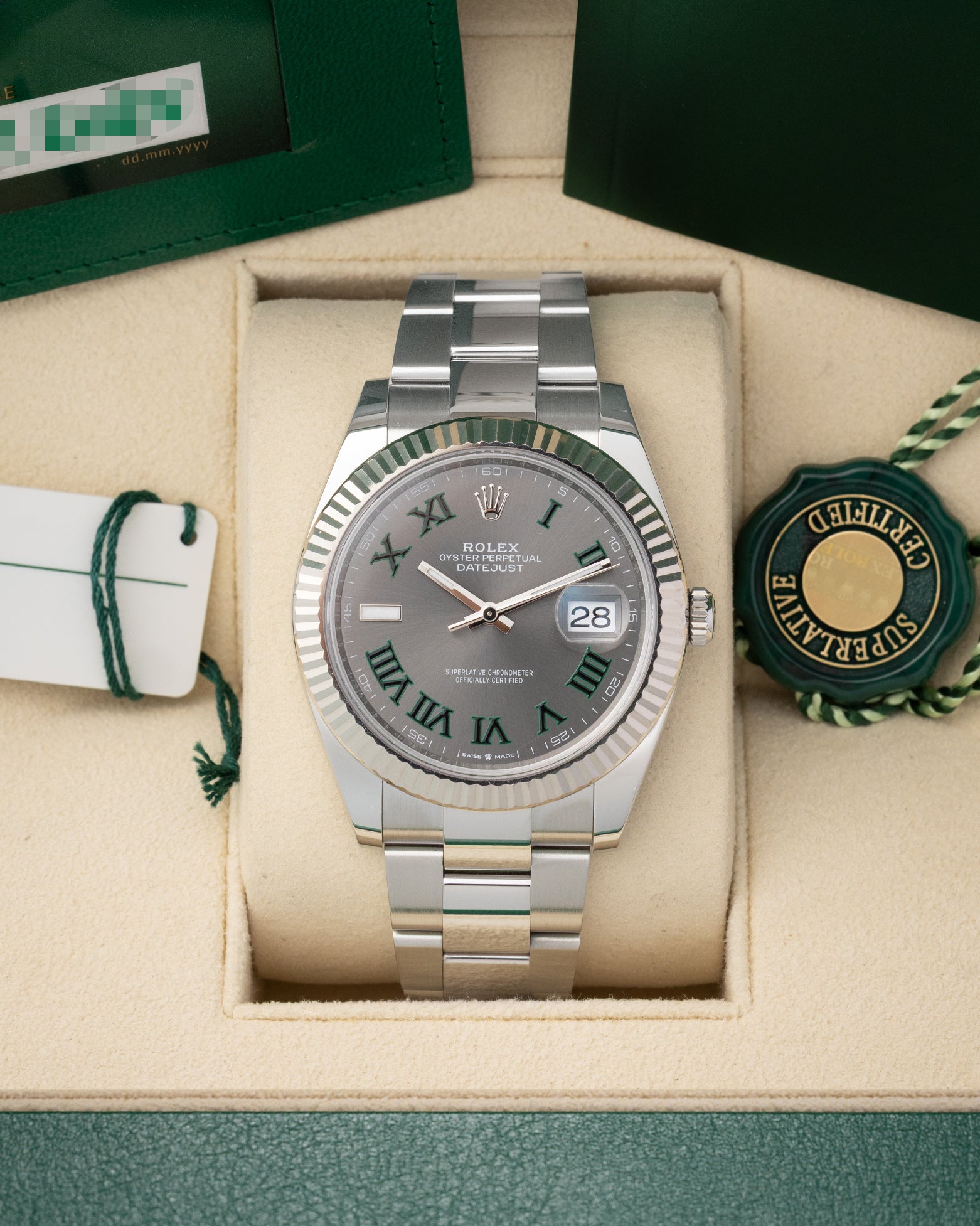 Rolex Wimbledon Datejust 126334 | Noah's Fine Watches & Jewelry