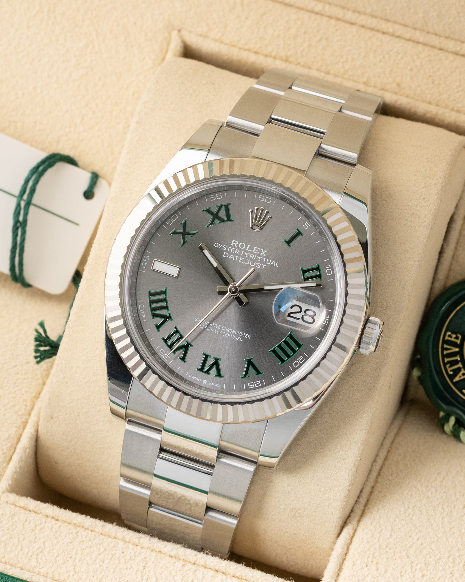 Rolex Wimbledon Datejust 126334 | Noah's Fine Watches & Jewelry