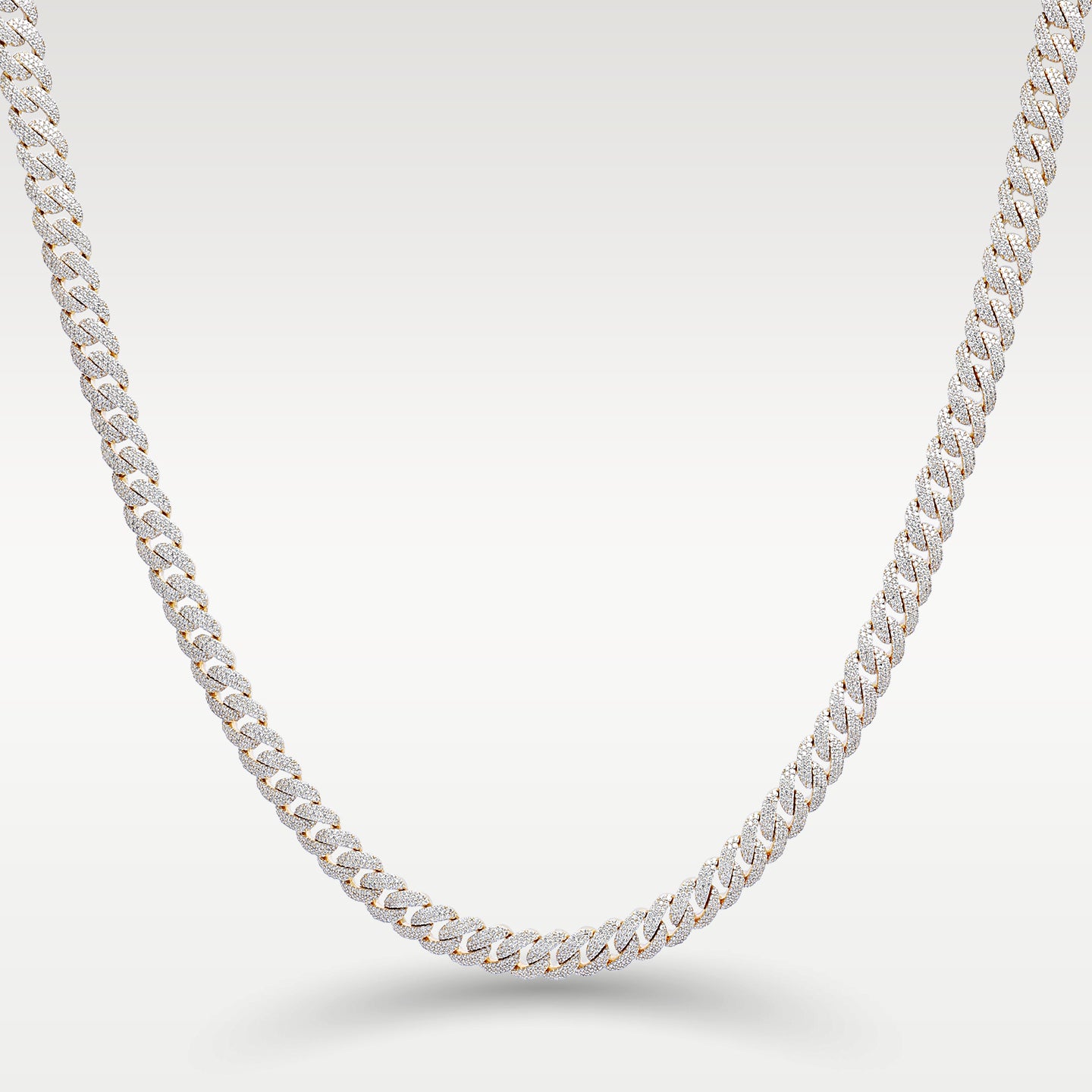 10k Yellow Gold Diamond Cuban Chain | Noah's Fine Jewelry Frisco, Texas