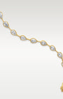 Yellow Gold Bezel Pear Diamond Bracelet | Noah's Fine Gold Jewelry for Women DFW