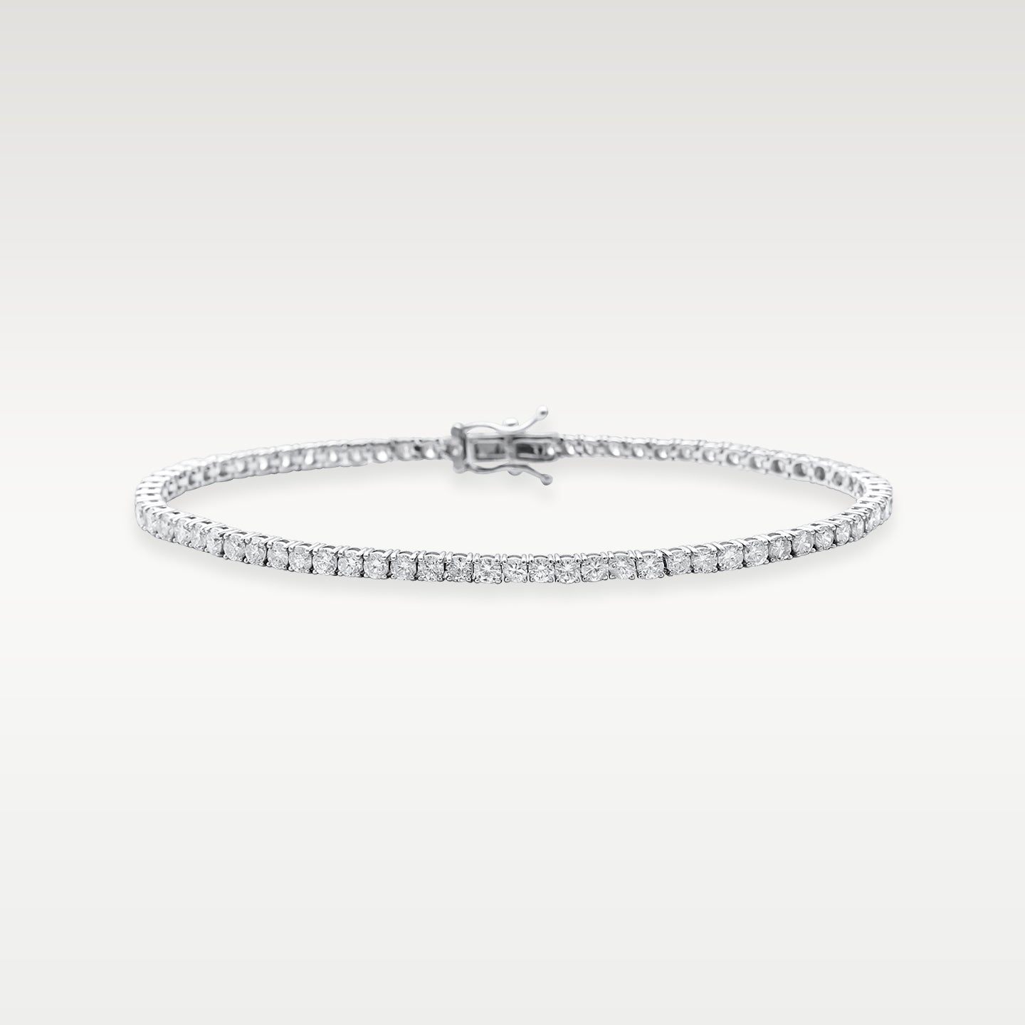 Women's White Gold Tennis Bracelet 4.00ct | Noah's Fine Watches & Jewelry