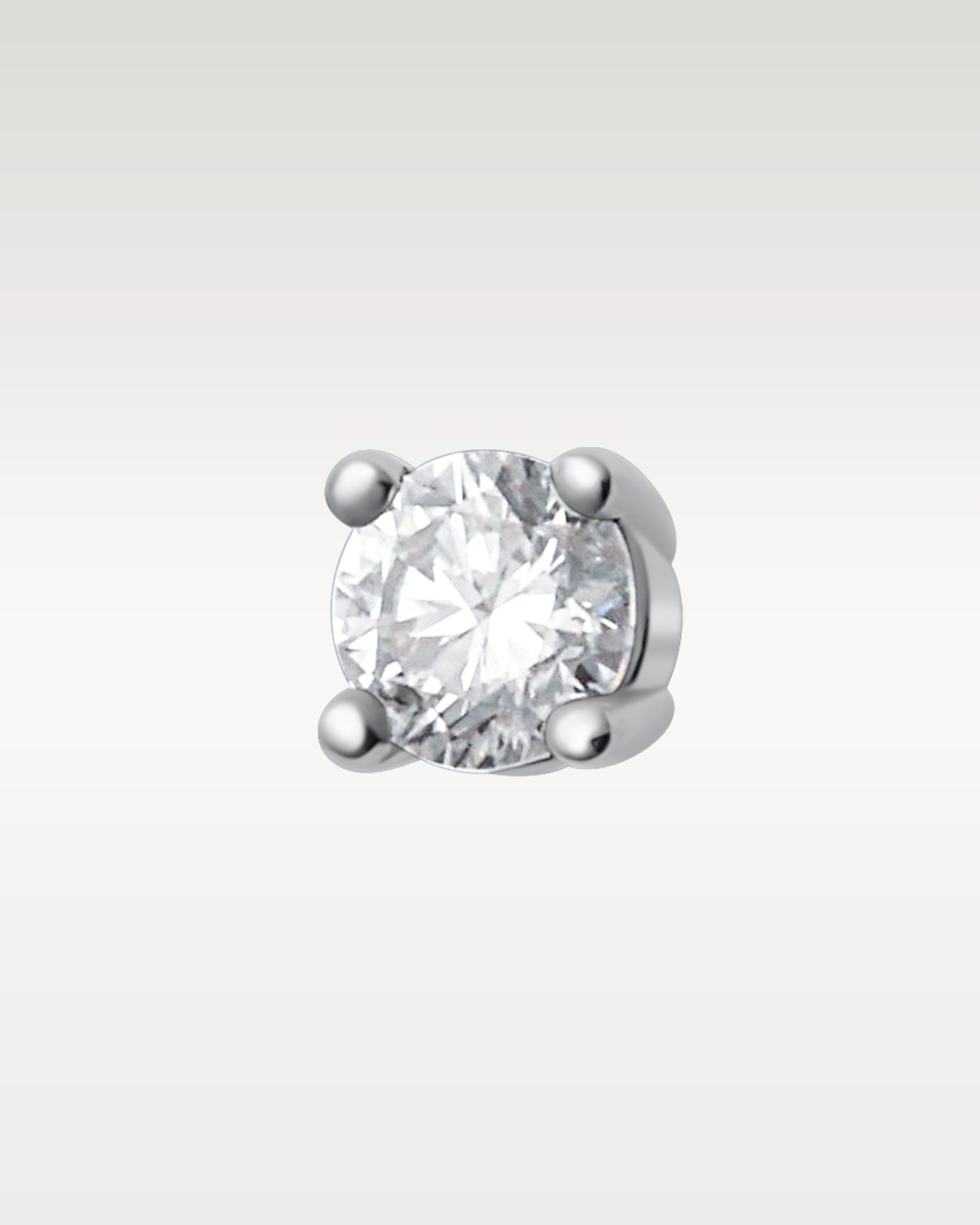 14K White Gold 0.50ct Diamond Stud Earrings