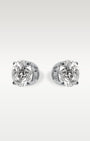 14K White Gold 1.00CT Diamond Studs | Noah's Fine Watches & Jewelry Texas