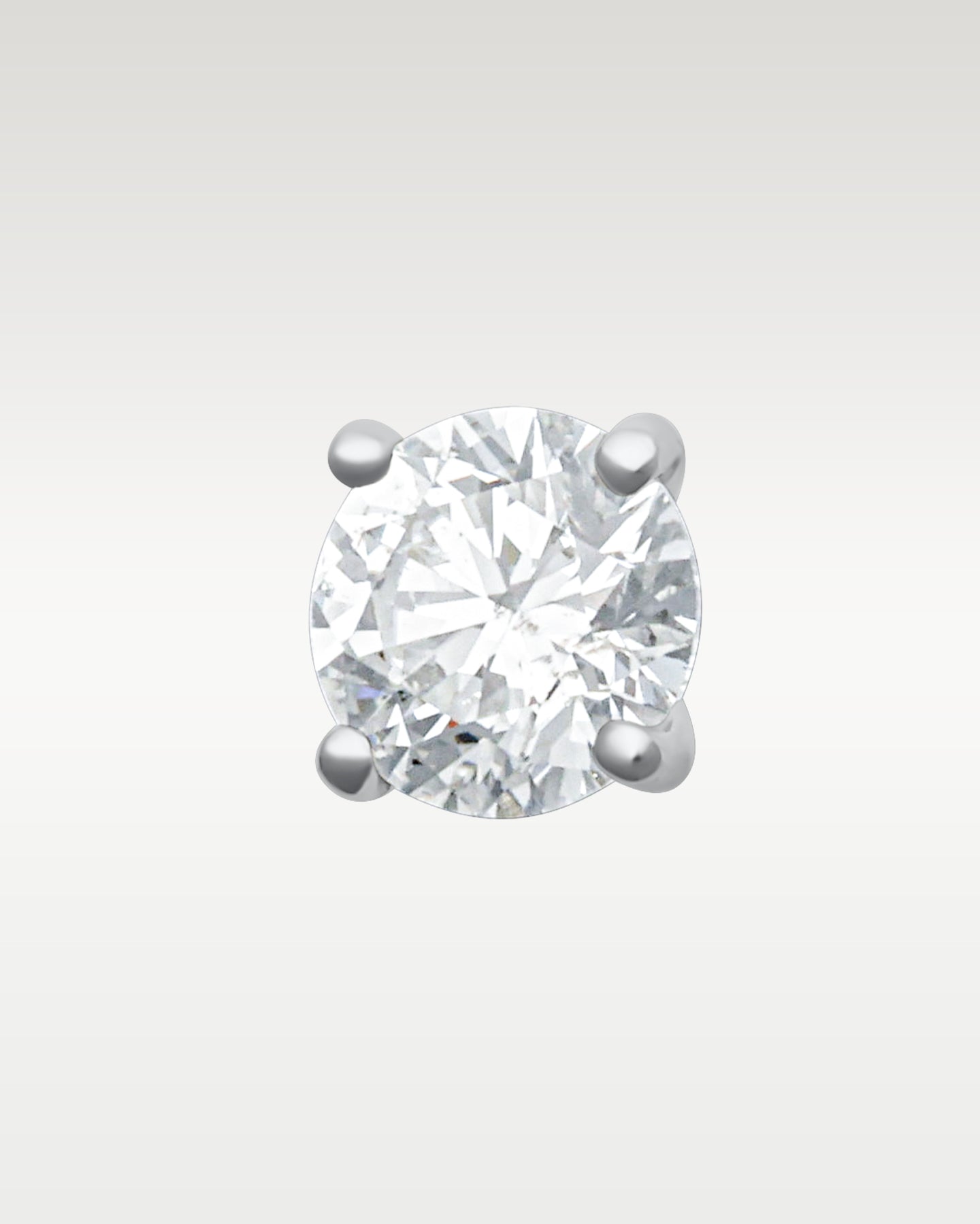 14K White Gold 1.80ct GIA-Certified Diamond Stud Earrings