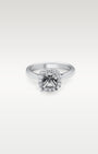 14K White Gold Diamond Halo Semi-Mount Ring Setting