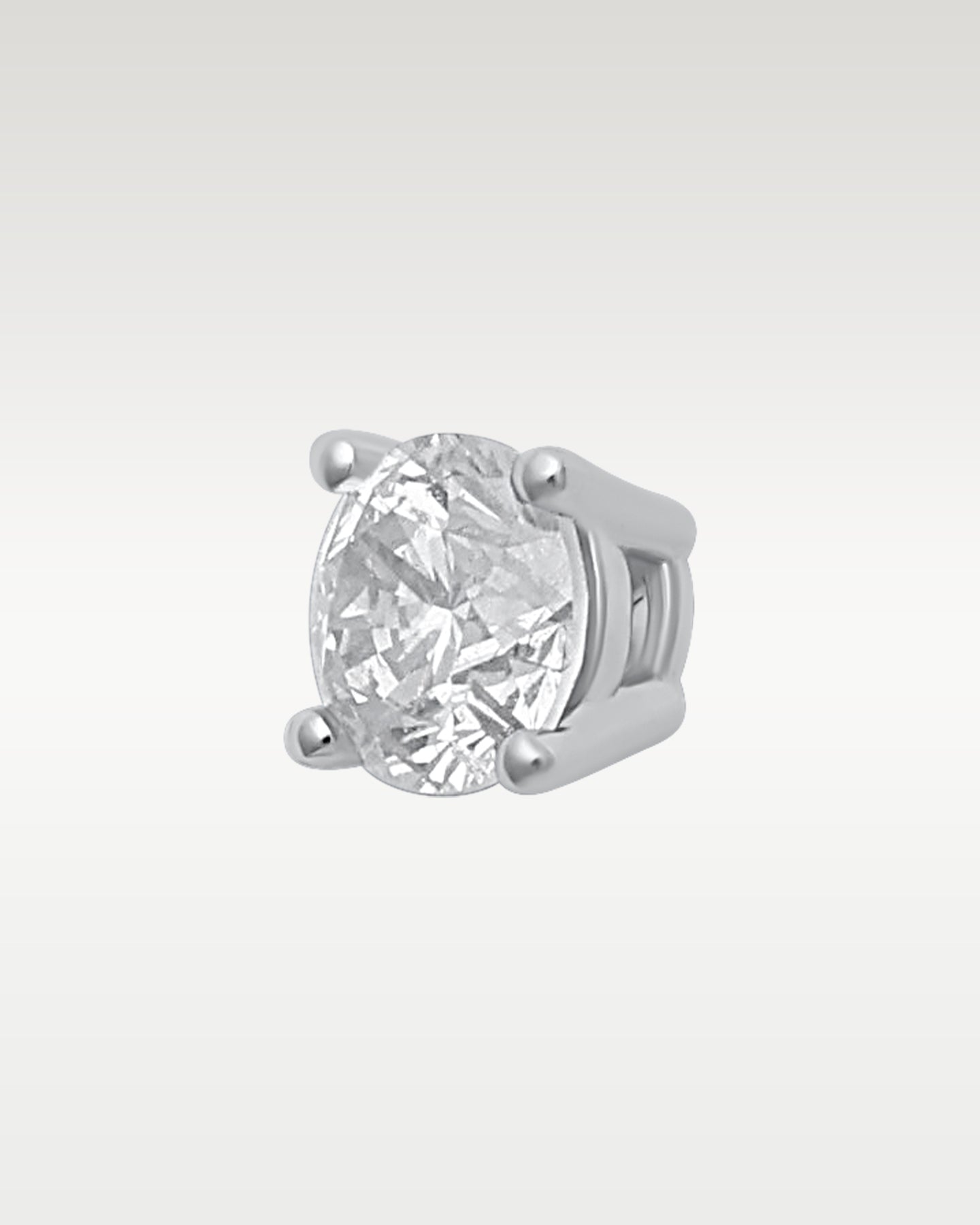 White Gold 0.75 carat Round Diamond Studs | Noah's Fine Jewelry and Watches Frisco, Texas
