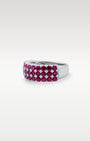 14K White Gold Ruby & Diamond Band | Noah's Fine Jewelry Frisco, Texas