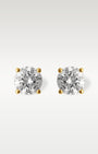 14K Yellow Gold 1.00CT Diamond Studs | Noahs Fine Watches & Jewelry TX