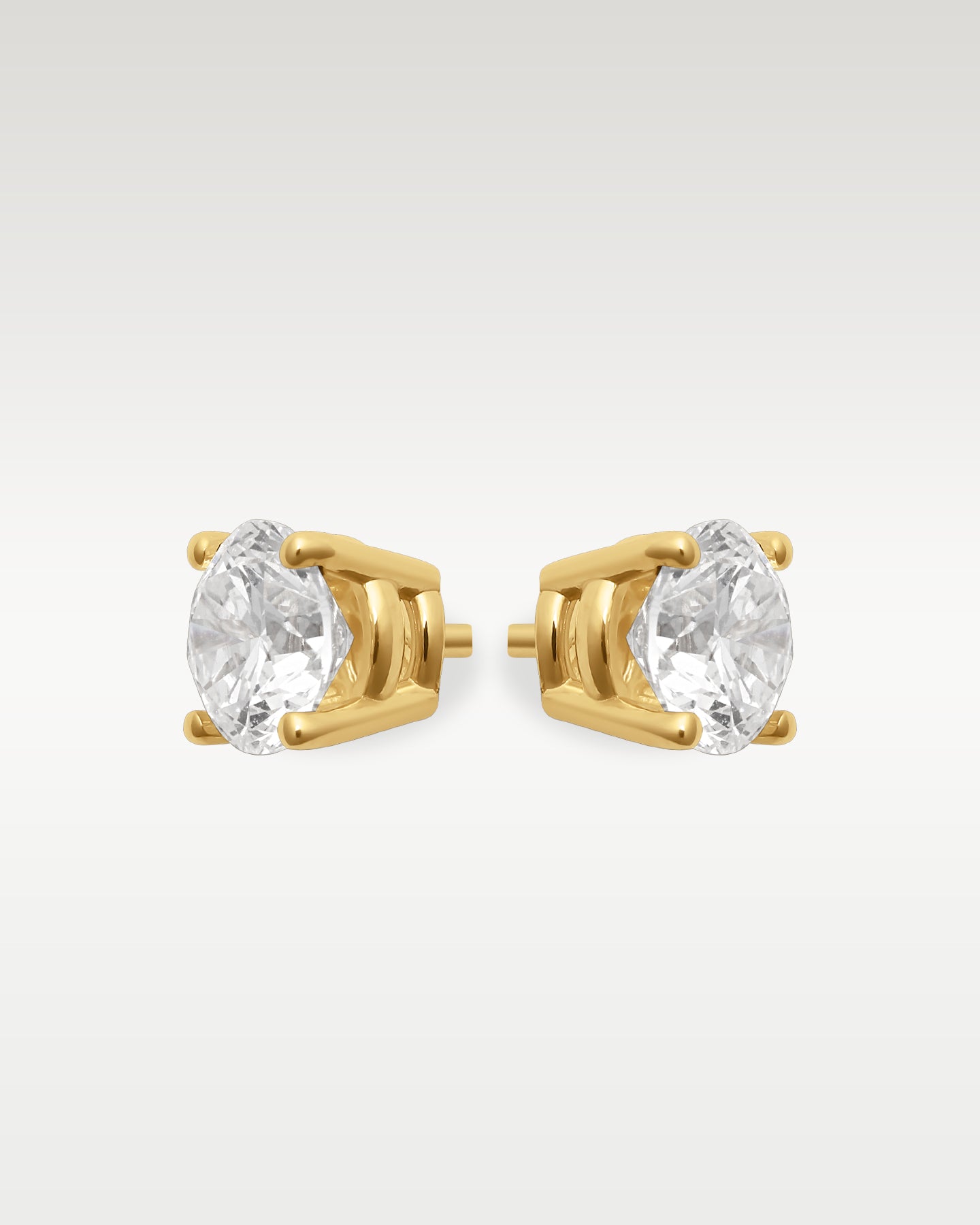 14K Yellow Gold 1.00CT Diamond Studs | Noahs Fine Watches & Jewelry TX