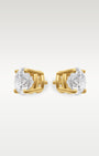 14K Yellow Gold 1.50CT Round Diamond Studs | Noahs fine jewelry texas