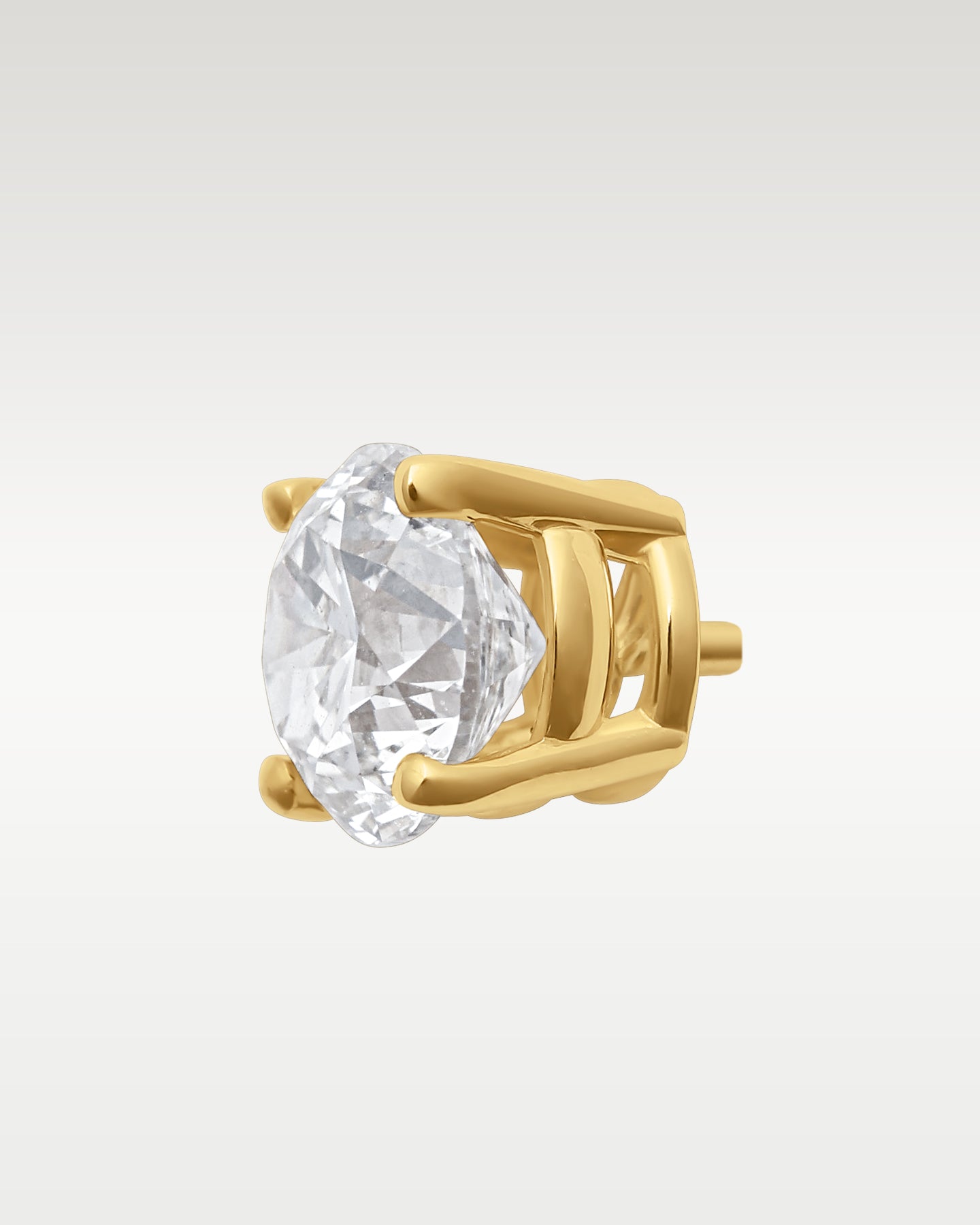 14K Yellow Gold 1.50CT Round Diamond Studs | Noahs fine jewelry texas