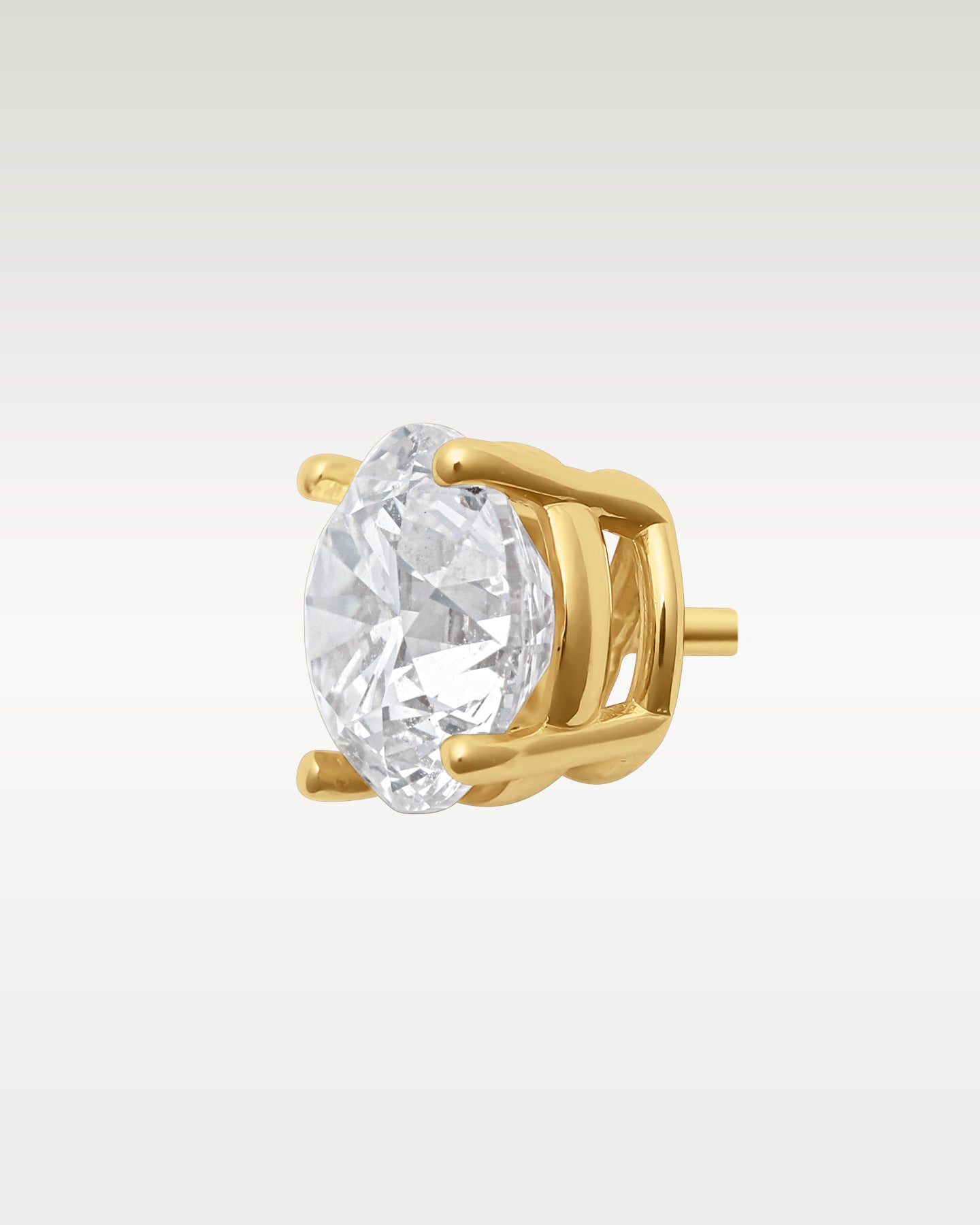 14K Yellow Gold 2.00CT Diamond Studs | Grand Caliber Watches DFW