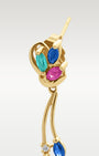 14K Yellow Gold Multi-Stone Dangle Earrings