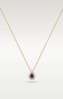 14k Rose Gold 1.06 CT Diamond Pendant | Jewelry Store Frisco, Texas