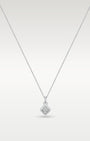 14k White Gold Cluster Pendant | Frisco, Texas Jewelry Store