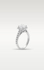 White Gold Cushion Shaped Diamond Engagement Ring | Noah's Fine Jewelry and Watches
