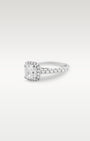 White Gold Cushion Shaped Diamond Engagement Ring | Noah's Fine Jewelry and Watches