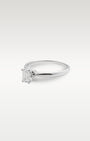 White Gold Emerald Cut Diamond Engagement Ring | Noah's Fine Jewelry and Watches