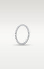 14k White Gold Eternity 0.40 carat Diamond Band | Noah's Fine Jewelry Dallas, Texas